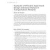 Methodology data analysis example in research paper. 1