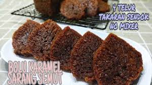 Tidak sulit bukan resep kue sarang semut kukus nya. Resep Bolu Karamel Sarang Semut Takaran Sendok Dirumahaja Cute766