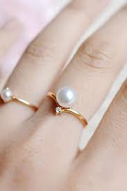 Design your own pearl engagement ring. 30 Pearl Engagement Rings For A Beautiful Romantic Look Pearl Engagement Ring Engagement Rings Sapphire Vintage Engagement Rings Sapphire