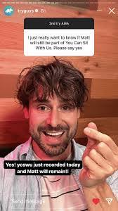 Matt Be's Instagram, Twitter & Facebook