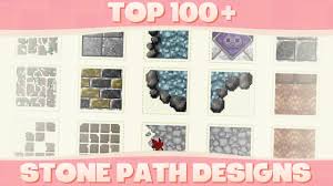 Последние твиты от animal crossing designs | acnh designs (@acnhdesigns). Top 80 Custom Stone Path Designs For Animal Crossing New Horizons Youtube