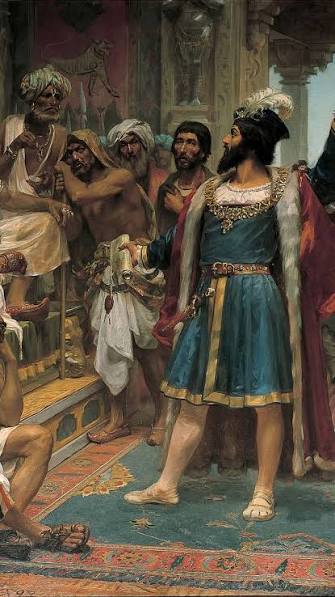 In this monumental 1898 painting, Portuguese artist Veloso Salgado depicts the encounter between Vasco da Gama and the Zamorin of Calicut—one of the most symbolic moments of Europe’s expansion into ...