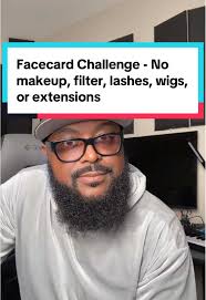 Face Card Challenge Without Makeup or Wigs