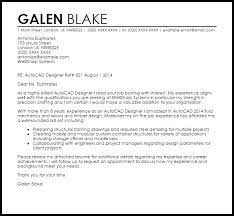Check spelling or type a new query. Autocad Designer Cover Letter Sample Cover Letter Templates Examples