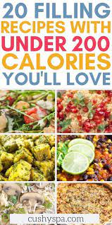 20 Under 200 Calorie Meals Meals Under 200 Calories 200 Calorie Meals Low Calorie Recipes Dinner