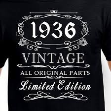 Birthday Gift Ideas For 80 Year Old Man 80th Birthday Gift T Shirt Funny 80th Birthday Present Age 80 Years 80th Gift Old Man 1936 Tsh Grandpa Birthday Gifts Father Birthday Gifts 80th Birthday Gifts