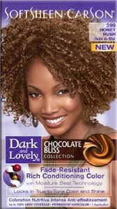 I used the dark n lovely light honey blonde, color 384. Dark And Lovely Hair Color Chart The Future