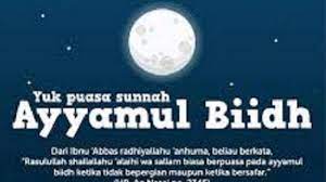 Niat Puasa Ayyamul Bidh Muharram