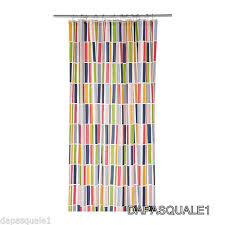 Ikea Nidelva Shower Curtain Striped Multicolor New Beaded Door Curtains Curtains Diy Shower