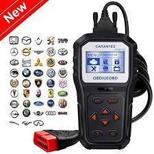 Carantee Obd2 Scanner Professional Universal Automotive Engine Fault Code Reader Can Diagnostic Scan Tool For All O Car Diagnostic Tool Automotive Obd2 Scanner