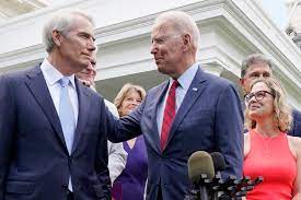 We are proud to announce we have reached a bipartisan agreement on our proposal to make the strongest investment in america's critical infrastructure in a generation. Biden Extols Bipartisan Infrastructure Deal As A Good Start The Boston Globe