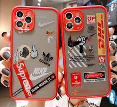 Supreme Nike Adidas Off White Dhl Case For Apple Iphone 11 Pro Max Xr Xs X 6 7 8 Iphone Hard Case Apple Iphone Iphone Case Covers