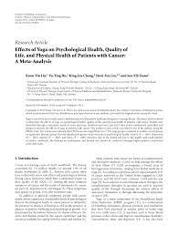 Maybe you would like to learn more about one of these? Pdf Effects Of Yoga On Psychological Health Quality Of Life And Physical Health Of Patients With Cancer A Meta Analysis