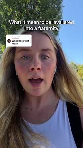 Replying to @Madison Ward this is definitely a more old school tradition!  My Grandma got lavaliered into my Grandpa’s frat when they were in college🤍