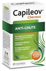 Zinc is one of the most important nutrients for keeping hair strong and healthy. Nutreov Capileov Anti Hair Loss 30 Capsules