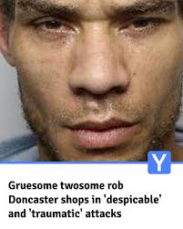 Nathan Holgate-Smith and Jordan Saunders have admitted robbery