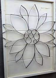 Wrought Iron Sunflower Wall Art Large Scrolled Metal Etsy Outdoor Metal Wall Art Sunflower Wall Art Outdoor Wall Art