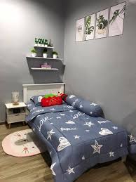 Cara membuat anak perempuan secara islami. Deko 2 Buah Bilik Tidur Anak Perempuan Dengan Tema Grey Pink Hias My
