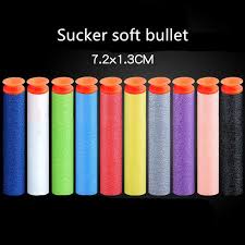 ¿que un ejército enemigo invade tu bonita ciudad?. Nykkola 100 Piezas De Dardos De Espuma Azul De 7 2 Cm Bala De Repuesto Para Nerf N Strike Elite Series Blasters Para Juegos De Blanco Deportes Al Aire Libre Deportes Y Aire Libre