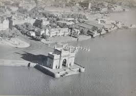 This beautiful aerial shot of Mumbai ...