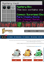 Hypixel server about us starting out as a youtube channel making minecraft adventure maps, hypixel is now one of the largest and highest quality minecraft server networks in the world, featuring original games such as the walls, mega walls, blitz survival games, and many more! The Minecraft Hypixel Server Rewards You With Mystery Boxes That You Can T Open Unless You Pay For A Rank Assholedesign