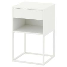 vikhammer nachtkastje zwart 40x39 cm ikea nachtkastje ikea slaapkamer kast ikea