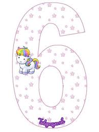 Capa De Caderno Personalizado Unicornio Para Imprimir Numeros Con Unicornios Para Descargar E Imprimir Gratis Todo Peques In 2020 Unicorn Party Numbers Font Unicorn Birthday