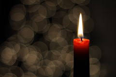 Christmas Candle Stock Image Image Of Nostalgia Romance 13104737