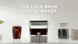 Kitchenaid cold brew coffee maker at a glance. Cold Brew 101 L Kitchenaid Youtube