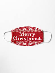 Merry Christmask Christmas Facemask Mask By Coolyule In 2020 Face Mask Fashion Face Mask Mask For Kids