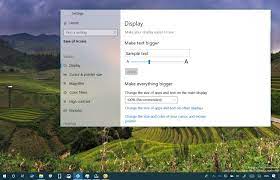 By default windows 10 set the slider to 100%. How To Change System Font Size On Windows 10 Pureinfotech