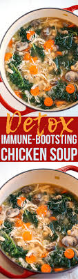 Get the slow cooker thai chicken soup recipe from foodie crush. Detox Immune Boosting Chicken Soup Eat Yourself Skinny
