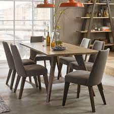 Oak dining sets is the uk leader for oak table and chair sets at affordable year round sale prices. Bentley Designs Cadell 6 Seater Dining Table 6 Chairs Seats 6 Costco Uk