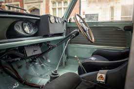 Newly fitted leather interior for 1998 rover mini cooper. Cafe Race Car Building A Motorsport Inspired Mini Cooper S Petrolicious
