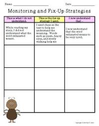 List Of Pinterest Monitoring Comprehension Anchor Chart
