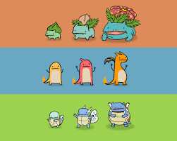 Every day new pictures, screensavers, and only beautiful. Wallpaper Anime Video Games Pokemon Squirtle Bulbasaur Charmander Charizard Ivysaur Venusaur Charmeleon 1280x1024 Gleeart 1787153 Hd Wallpapers Wallhere