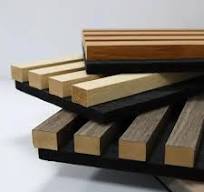 Soundproof Wall Panels MDF Wood Slatted Wall Acoustic Felt ...