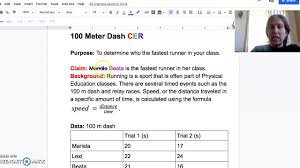 Uses specific language (avoids vague words such as good, stuff, things,) 4. How To Write A Claim Evidence Cer Science Youtube