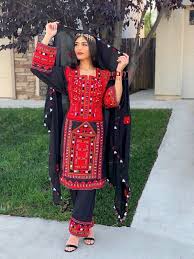 Balochi Design Three Piece Dress In 2020 Afghan Dresses Afghan Clothes Afghan Fashion