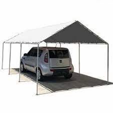 Great prices on carport tarp. Alion Home Waterproof Poly Tarp Carport Canopy Replacement Garage Shelter Cover W Ball Bungees For Low Medium Peak Frame Not Included 10 X 12 White Reviews Online Pricecheck