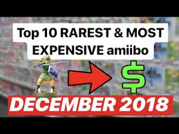 Top 10 Rarest Most Expensive Amiibo Update December 2018