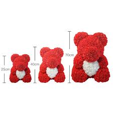 Check out our other rose products here. Factory Rose Bear Artificial Flower Rose Teddy Bear 25 40 60cm With Pvc Gift Box For Valentine S Day Mothers Day Christmas Day Buy Rose Bear Artificial Flower Bear Teddy Rose Bear Product On Alibaba Com