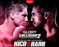 Malheureusement badr hari s'est blessé encore une fois sur la jambe et n'a pas pu continuer le match, et rico est resté champion du. Rico Verhoeven Vs Badr Hari 2 Full Fight Video Glory Collision 2