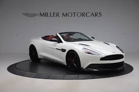 2021 dbx a new kind of aston martin shop dbx scroll 2021 vantage roadster raw, driving thrills shop vantage roadster more formula 1 the highest level of competition learn more more heritage parts beautiful origins learn more more boutique exclusive luxury to complement the aston martin lifestyle shop the collection Pre Owned 2018 Aston Martin Vanquish Volante For Sale Miller Motorcars Stock 7858
