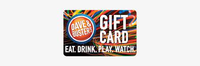 Dave & buster's is an american restaurant and entertainment business headquartered in dallas. Dave Busters Gift Card Email Delivery 300x400 Png Download Pngkit