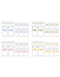 Shop for bodum presso storage jar online at target. Bodum Bodum Glasses Coffee Plungers More David Jones 75th Colours Presso 12 Piece Storage Jar Set