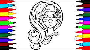 Enjoy this barbie super princess in. Barbie Princess Power Coloring Pages Coloring And Malvorlagan