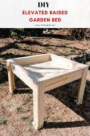 Maybe you would like to learn more about one of these? Diy Elevated Raised Garden Bed Square Foot Gardening If Only April