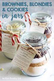 Brownies Blondies Chocolate Chip Cookies In A Jar 3 Homemade Gift Ideas Recipe Mason Jar Meals Mason Jar Cookies Mix Mason Jar Cookies