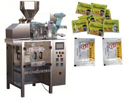 Download Single Lane High Speed Granules Sachet Machine Packaging Machine Medical Packaging Sachet Yellowimages Mockups